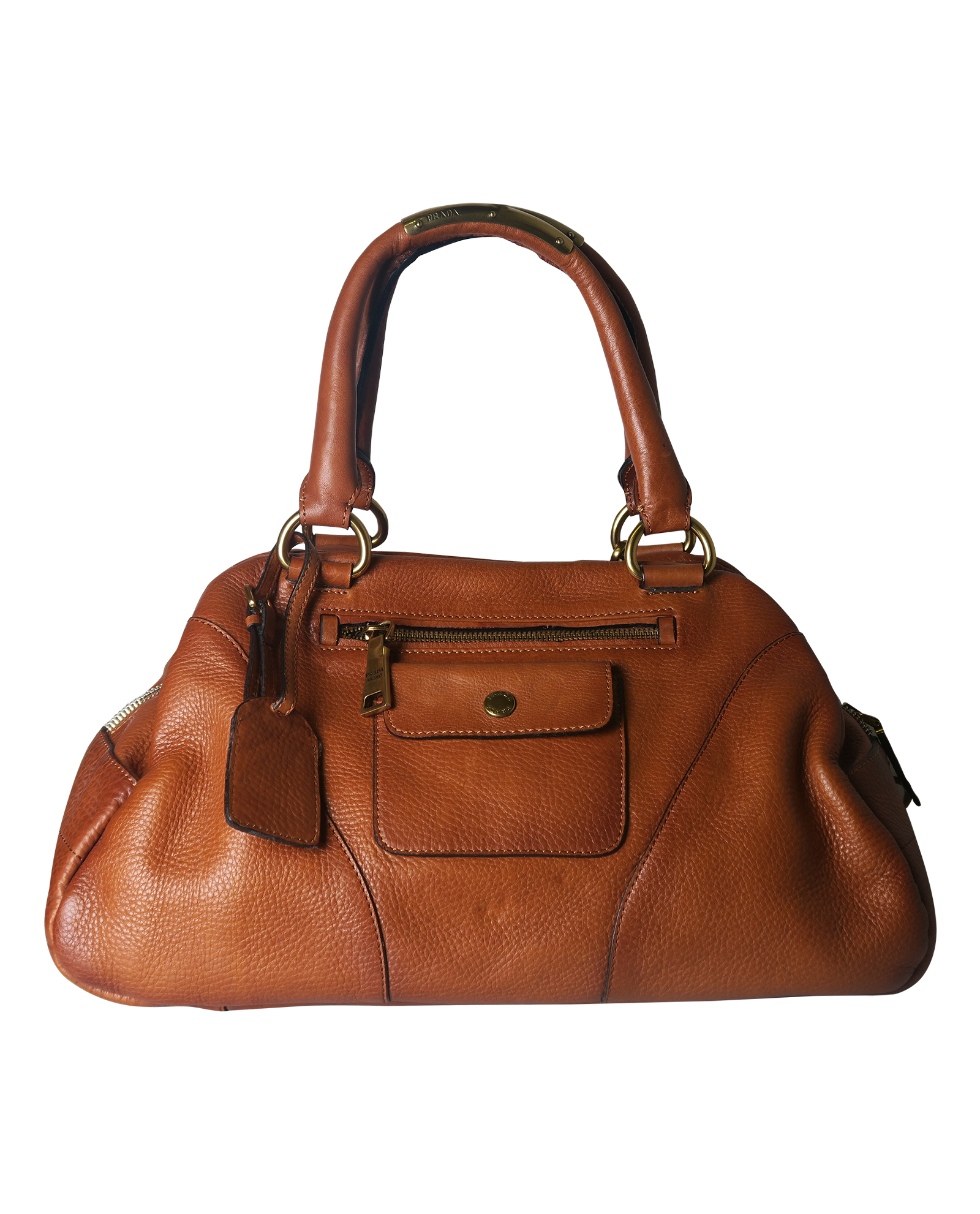 バッグ 05AW PRADA leather boston bag archive 05AW PRADA leather boston bag archive